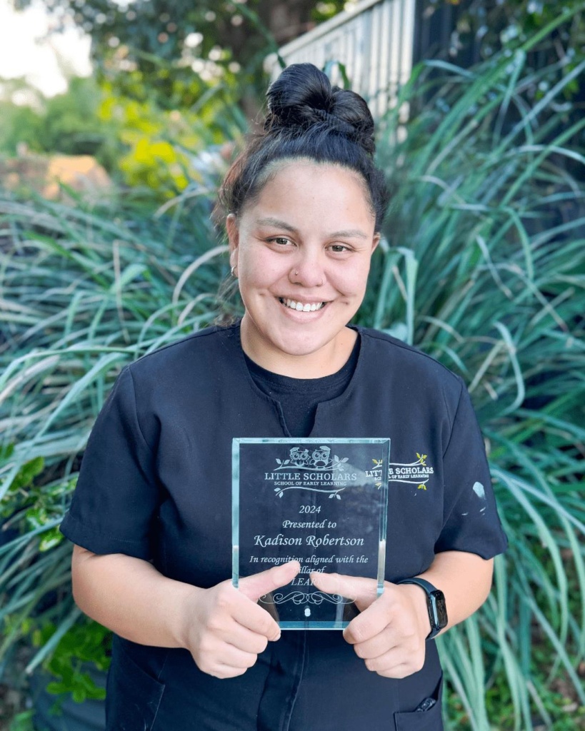 Kadison Robertson Little Scholars Ashmore Pillar Award Winner 2025