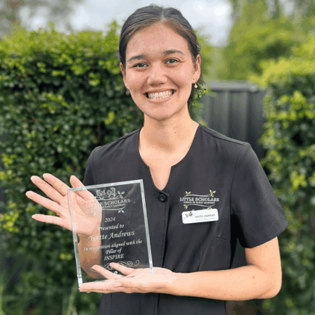 Yvette Andrews Little Scholars Burleigh Pillar Award Winner 2025