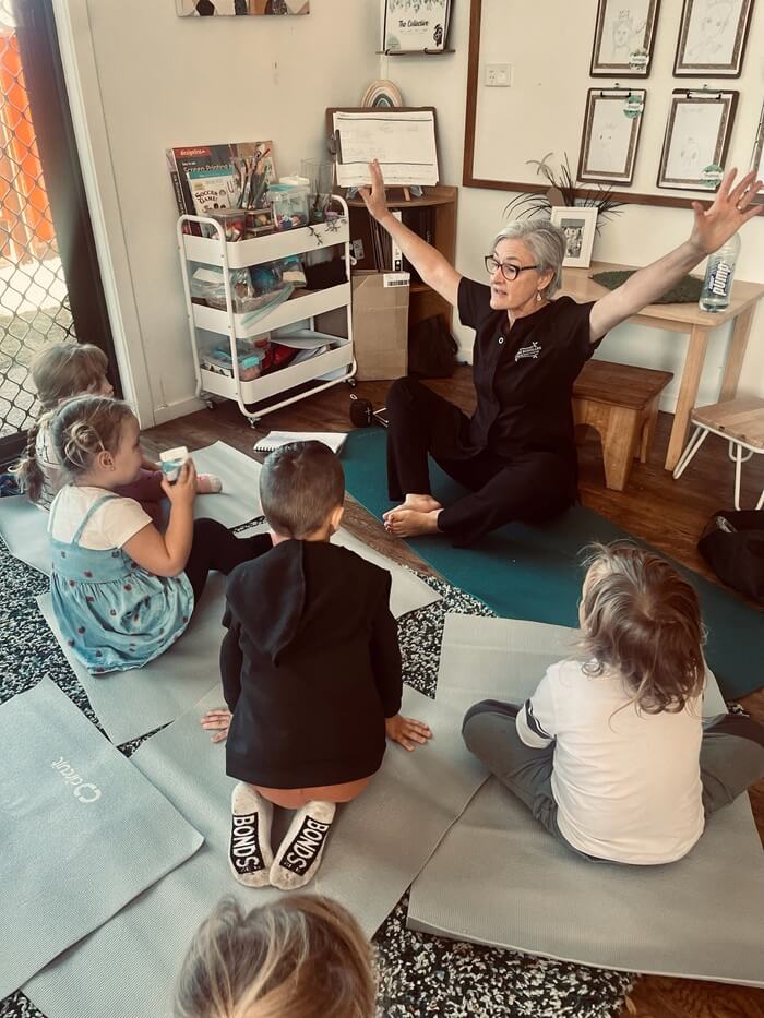 Little Scholar Educator Annette And Now A Certified Yoga Instructor