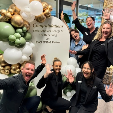 Little Scholars George Street Receiving Exceeding Rating