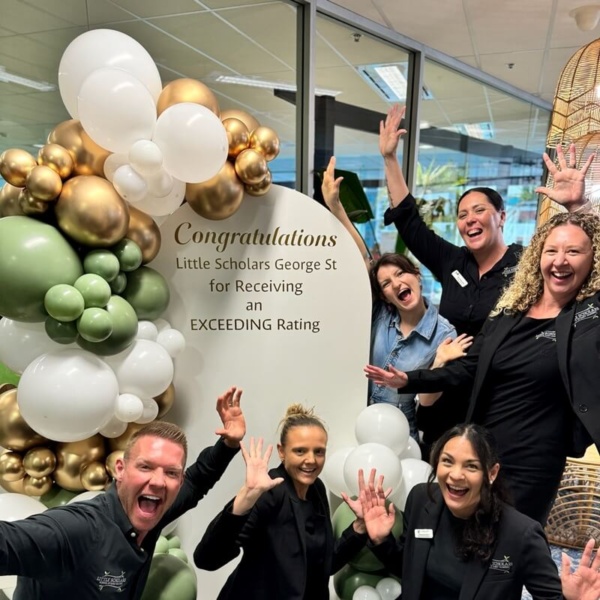 Little Scholars George Street Receiving Exceeding Rating
