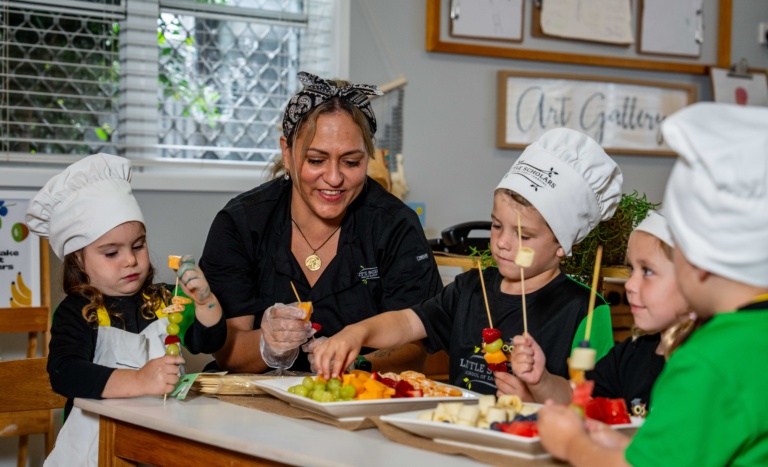 Educational Leaders Playing Cooking Early Development