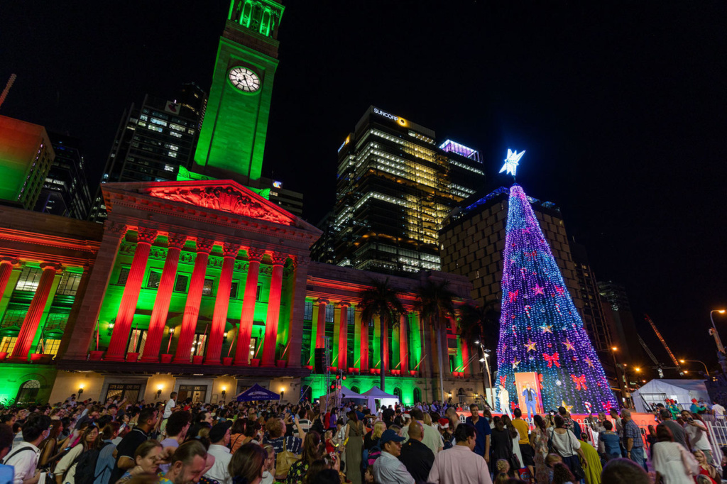 Light Up Brisbane (credit Bcc)