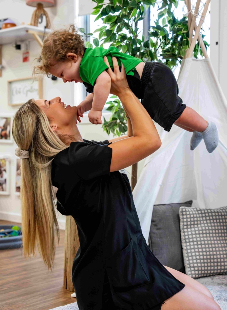 Little Scholars Ormeau 2 Educator and Baby