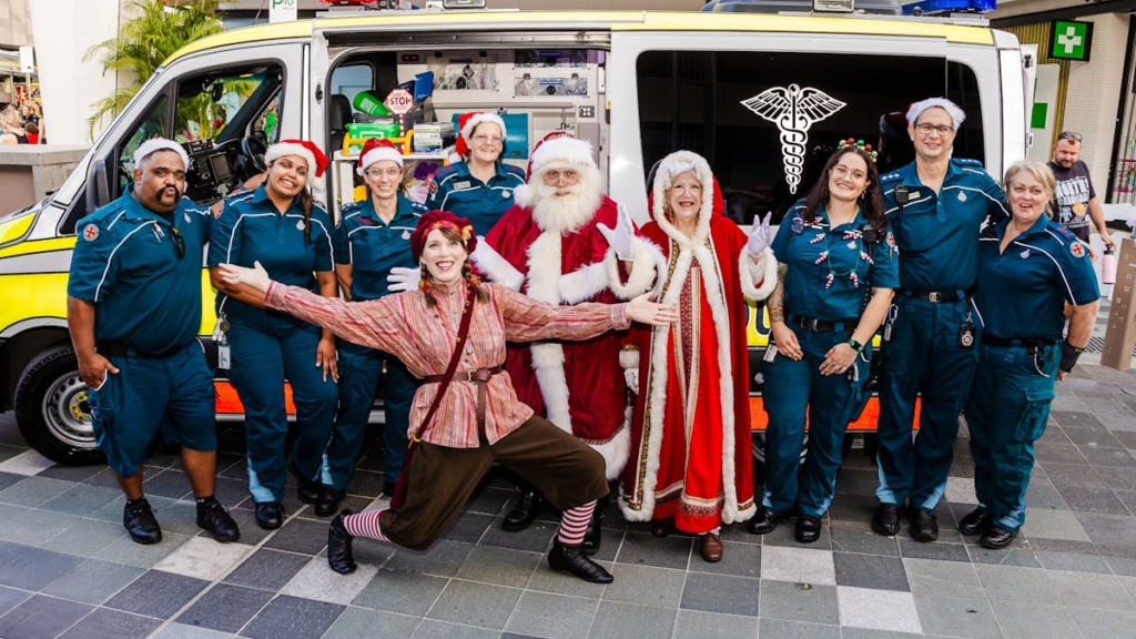 Santa And Sirens
