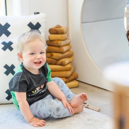 Little Scholars Smiling Babies In Infant Room Play Area