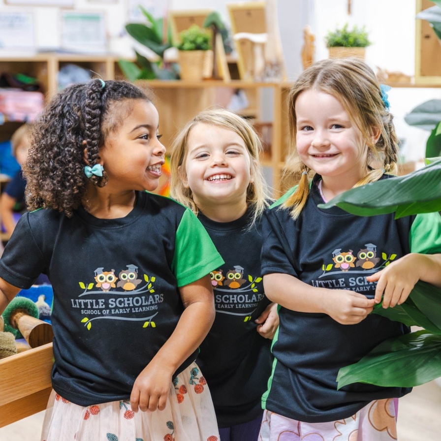 Little Scholars Kids Enjoying Their Playtime Inside The Campus