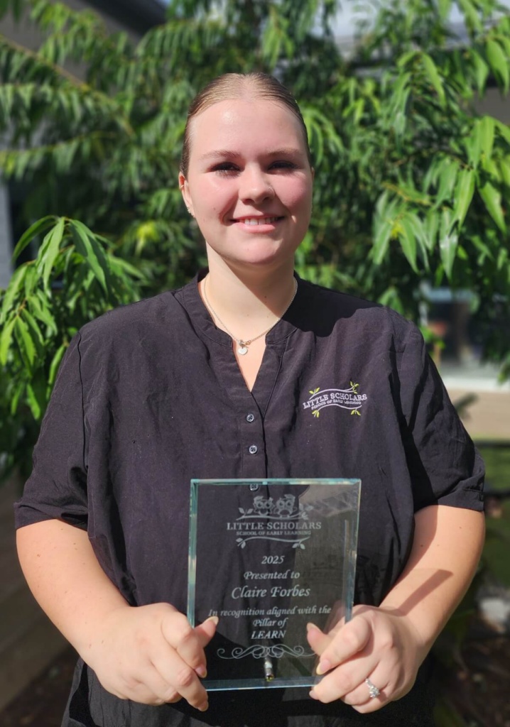 Early Childhood Educator Claire Pillar Award Winner
