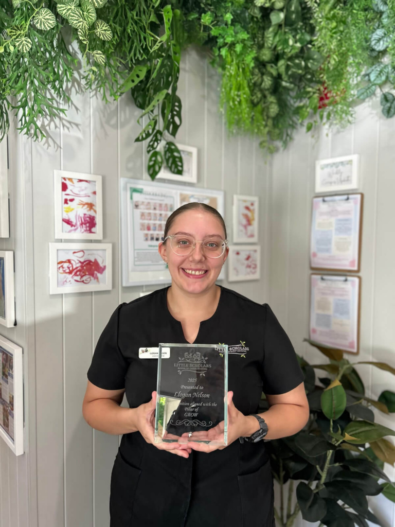 Early Childhood Educator Llogan Pillar Award Winner
