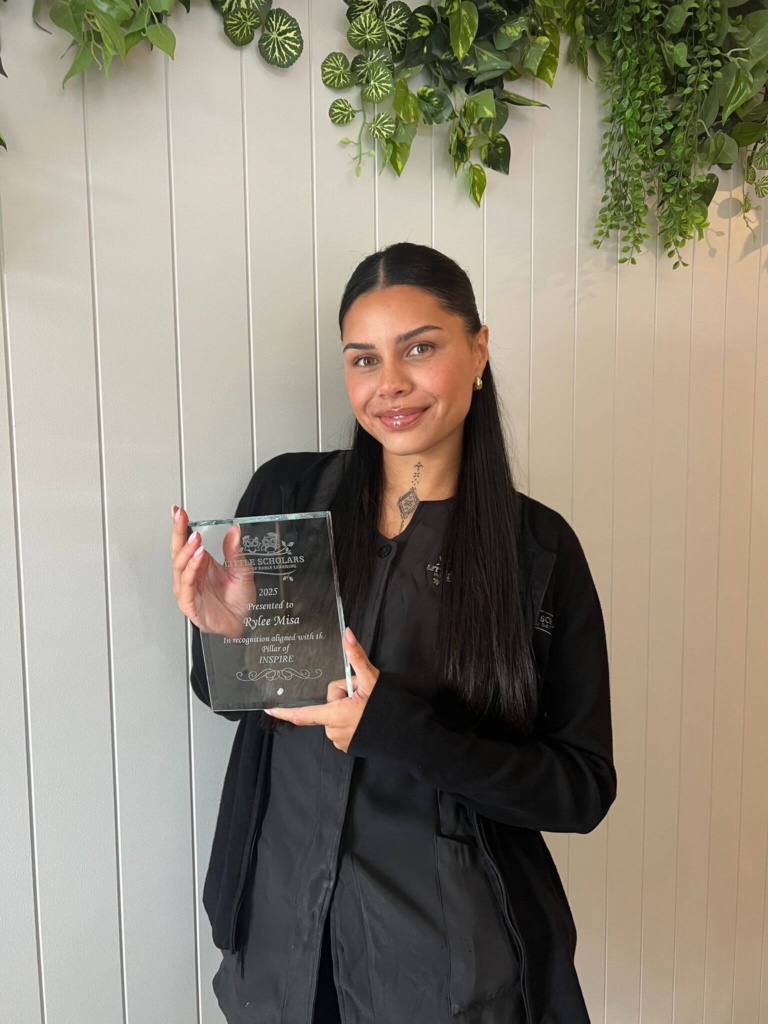 Early Childhood Educator Rylee Pillar Award Winner