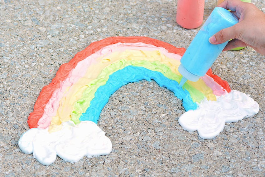 Little Scholars Diy Puffy Sidewalk Paint