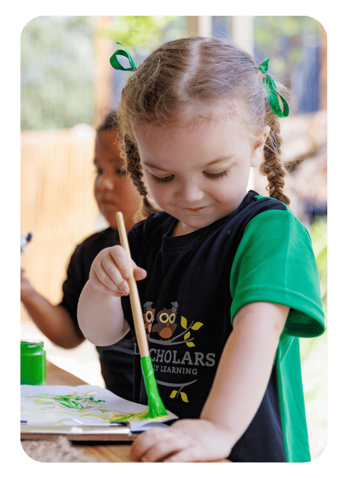 Little Scholars Kindy Painting Art Creative Learning