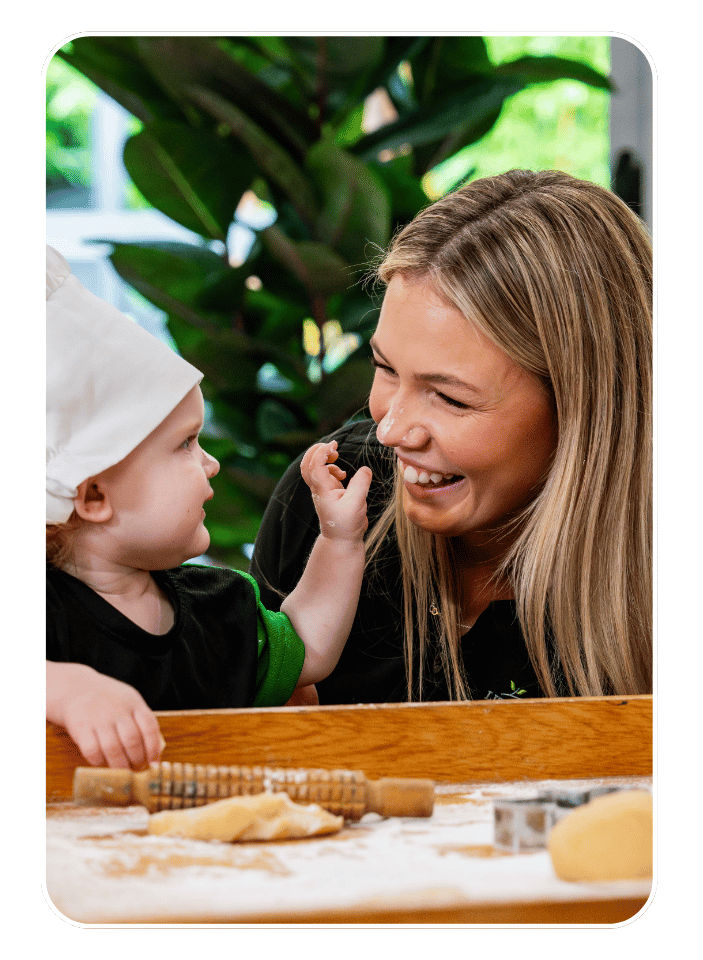 Toddler Engaging With Early Educator At Little Scholar