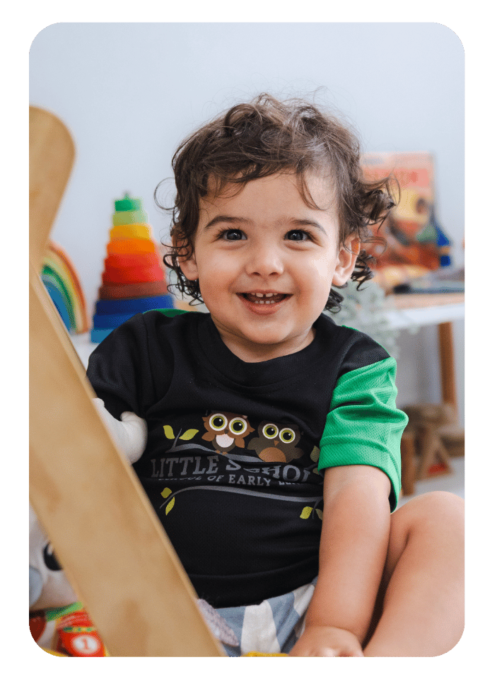 Toddler Happy At Little Scholars