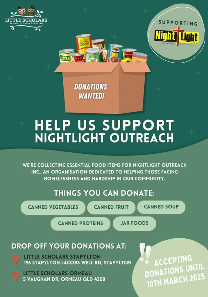 Little Scholars Supported Nightlight